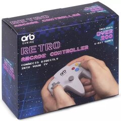 ORB Retro Arcade Controller incl. Over 200 8-Bit Games цена и информация | Игровые пульты | hansapost.ee