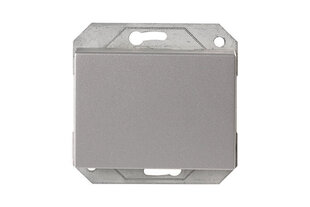 Выключатель Vilma углубляемый, без рамки, металлик цена и информация | Выключатели, розетки | hansapost.ee