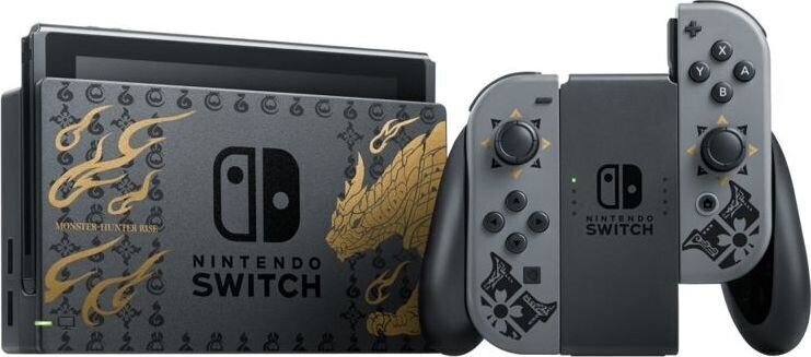 Mängukonsool Nintendo Switch - Monster Hunter Rise Edition hind ja info | Mängukonsoolid | hansapost.ee