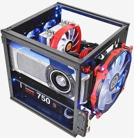 ATX Semi-tower Korpus THERMALTAKE Core V1 цена и информация | Arvutikorpused | hansapost.ee