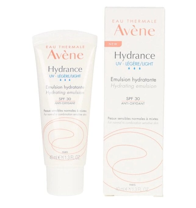 Niisutav näokreem Avene Eau Thermale Hydrance UV Legere-Light 40 ml цена и информация | Näokreemid | hansapost.ee