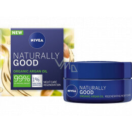 Taastav öökreem Nivea Naturally Good, 50 ml hind ja info | Näokreemid | hansapost.ee