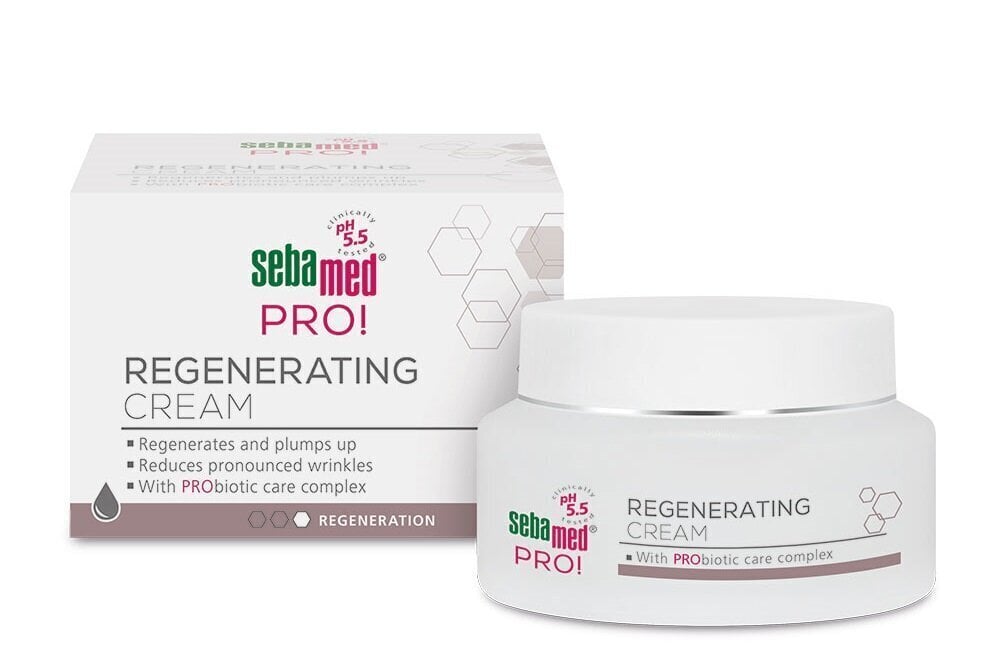 Taastav näokreem probiootikumidega Sebamed PRO Regenerating 50 ml hind ja info | Näokreemid | hansapost.ee