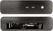 Akasa Euler S Fanless Thin Mini-ITX 2xUSB 3.0 (A-ITX10-M1B) hind ja info | Arvutikorpused | hansapost.ee