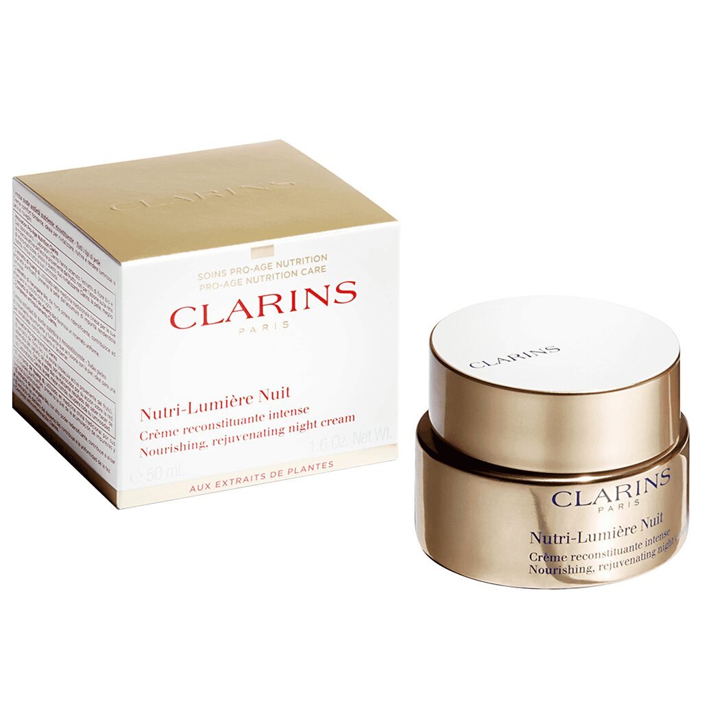 Öine toitev näokreem Clarins Nutri-Lumiere, 50 ml hind ja info | Näokreemid | hansapost.ee