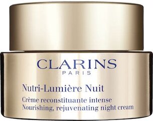 Ночной питательный крем для лица Clarins Nutri-Lumiere, 50 мл цена и информация | Clarins Духи, косметика | hansapost.ee