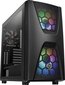 Thermaltake korpus Commander C34 Tg Argb must hind ja info | Arvutikorpused | hansapost.ee