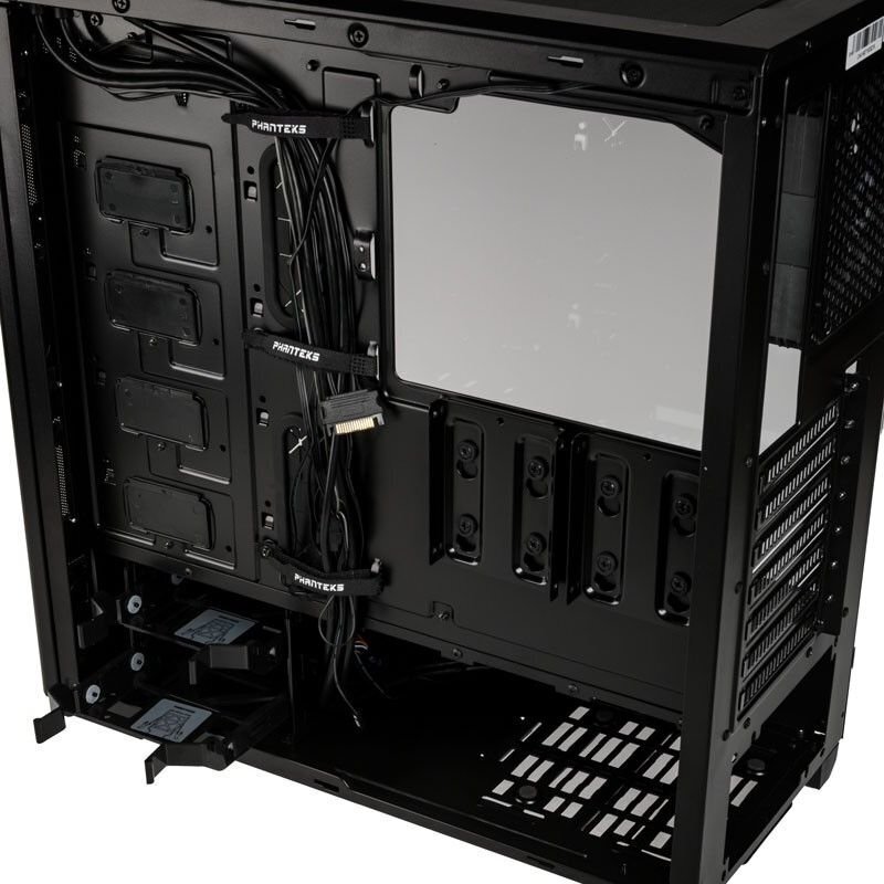 Phanteks korpus Eclipse P400A Midi-Tower Tempered Glass DRGB - schwar - Mini tower - ATX hind ja info | Arvutikorpused | hansapost.ee