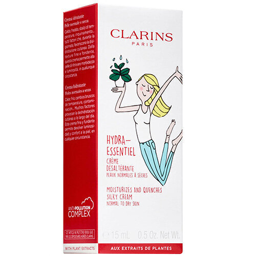 Päevane niisutav näokreem Clarins Hydra-Essentiel 15 ml hind ja info | Näokreemid | hansapost.ee