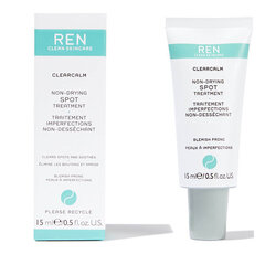 Näokreem Ren Clean Skincare Clearcalm Spot Treatment, 15 ml hind ja info | Ren Parfüümid, lõhnad ja kosmeetika | hansapost.ee