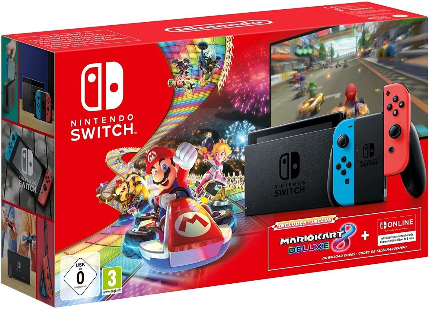 Nintendo Switch + Mario Kart 8 Deluxe hind ja info | Mängukonsoolid | hansapost.ee