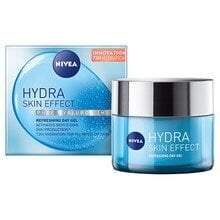 Niisutav näokreem Nivea Hydra Skin Effect Refreshing Day Gel, 50 ml цена и информация | Кремы для лица | hansapost.ee