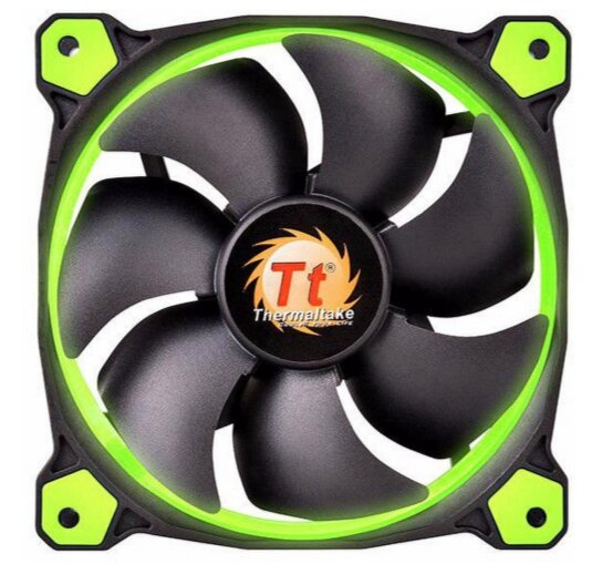 Thermaltake Riing 12 CL-F038-PL12GR-A цена и информация | Arvuti ventilaatorid | hansapost.ee