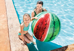 Täispuhutav pall Intex Watermelon, 107 cm цена и информация | Надувные и пляжные товары | hansapost.ee