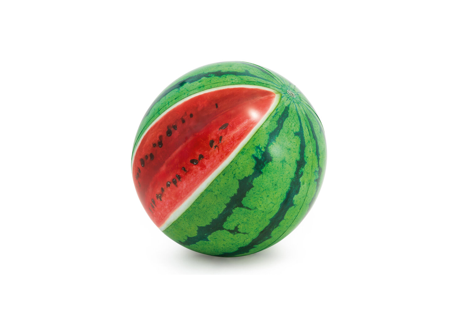 Täispuhutav pall Intex Watermelon, 107 cm цена и информация | Täispuhutavad veemänguasjad ja ujumistarbed | hansapost.ee