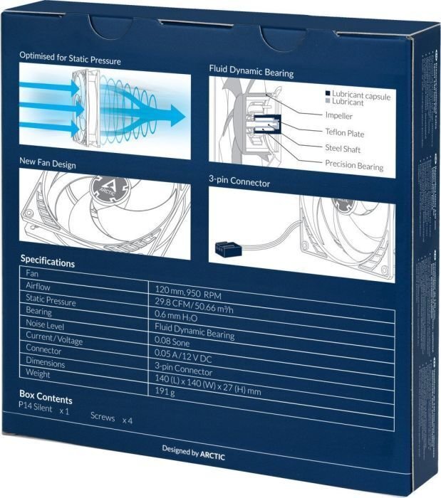 Arctic ACFAN00139A hind ja info | Arvuti ventilaatorid | hansapost.ee