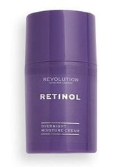 Ночной крем для лица Revolution Skincare Retinol, 50 мл kaina ir informacija | Revolution Для ухода за лицом | hansapost.ee