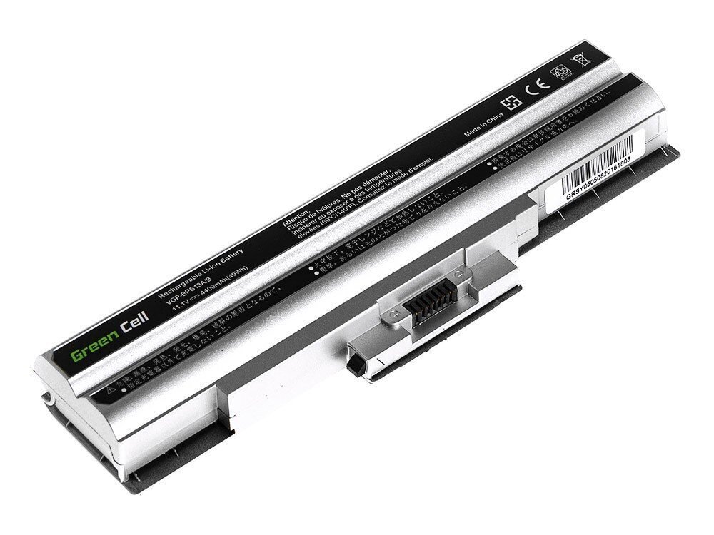 Sülearvuti aku Green Cell Laptop Battery for Sony VAIO VGN-FW PCG-31311M VGN-FW21E hind ja info | Sülearvuti akud | hansapost.ee