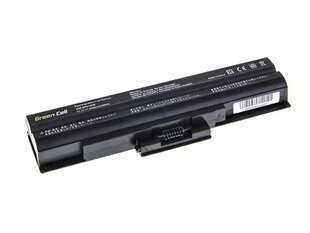 Sülearvuti aku Green Cell Laptop Battery for Sony VAIO VGN-FW PCG-31311M VGN-FW21E цена и информация | Green Cell Ноутбуки, аксессуары | hansapost.ee