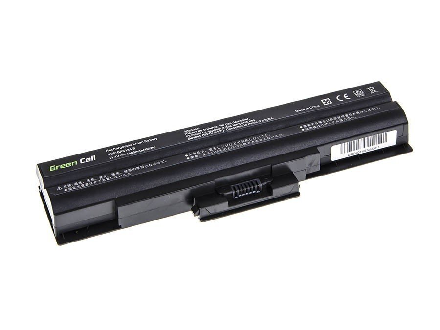 Sülearvuti aku Green Cell Laptop Battery for Sony VAIO VGN-FW PCG-31311M VGN-FW21E hind ja info | Sülearvuti akud | hansapost.ee