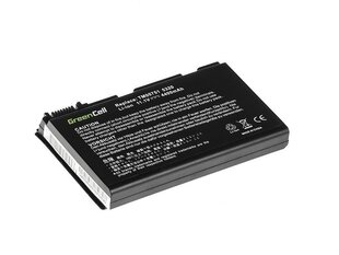 Sülearvuti aku Green Cell Laptop Battery for Acer TravelMate 5220 5520 5720 7520 7720 Extensa 5100 5220 5620 5630 11.1V hind ja info | Sülearvuti akud | hansapost.ee