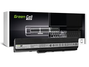 Green Cell PRO Laptop Battery for K52 K52J K52F K52JC K52JR K52N X52 X52J A52 A52F hind ja info | Sülearvuti akud | hansapost.ee