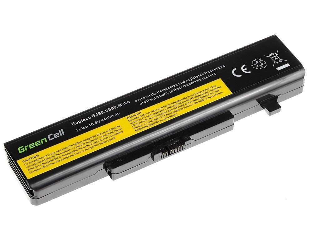 Green Cell Laptop Battery for Lenovo V580 ThinkPad Edge E430 E440 E530 IdeaPad Y480 цена и информация | Sülearvuti akud | hansapost.ee