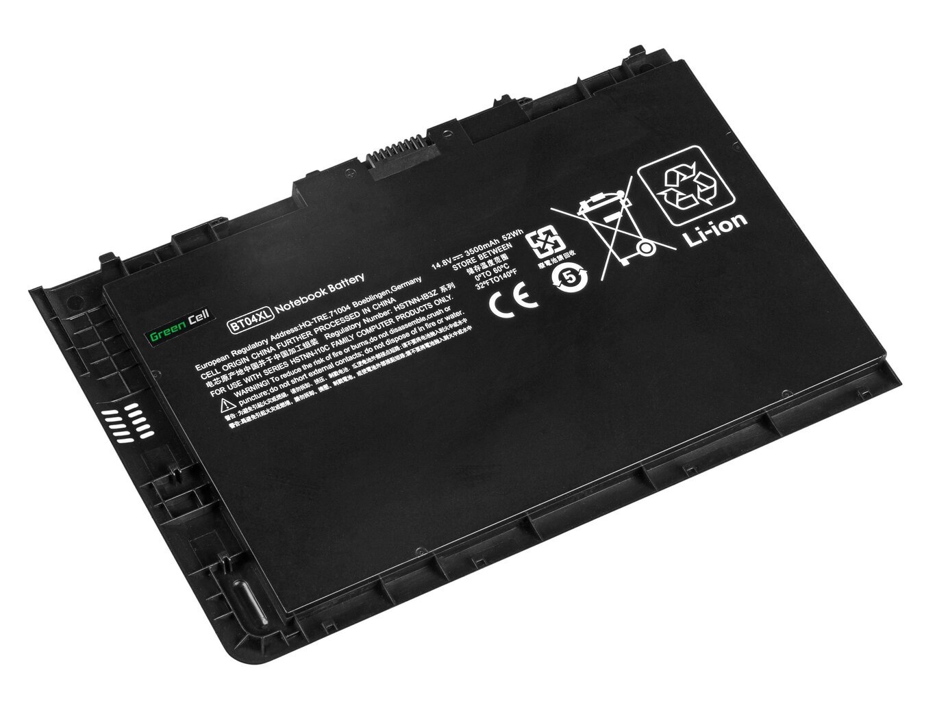 Green Cell Laptop Battery for HP EliteBook Folio 9470m 9480m hind ja info | Sülearvuti akud | hansapost.ee