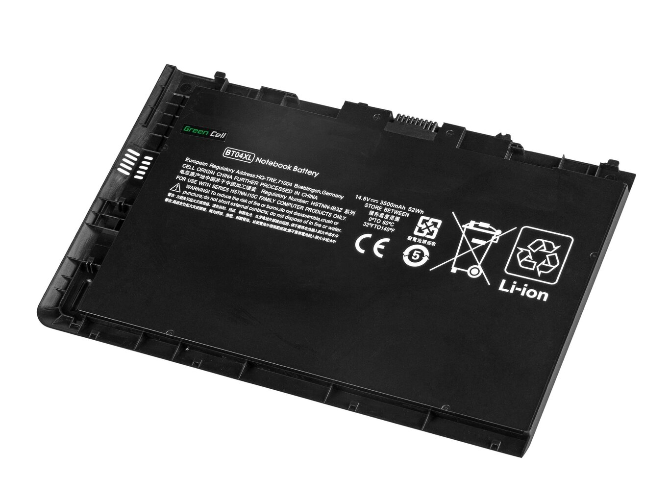 Green Cell Laptop Battery for HP EliteBook Folio 9470m 9480m hind ja info | Sülearvuti akud | hansapost.ee