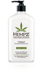 Увлажняющее молочко для тела с растительными экстрактами Hempz Herbal 500 ml цена и информация | Кремы, лосьоны для тела | hansapost.ee