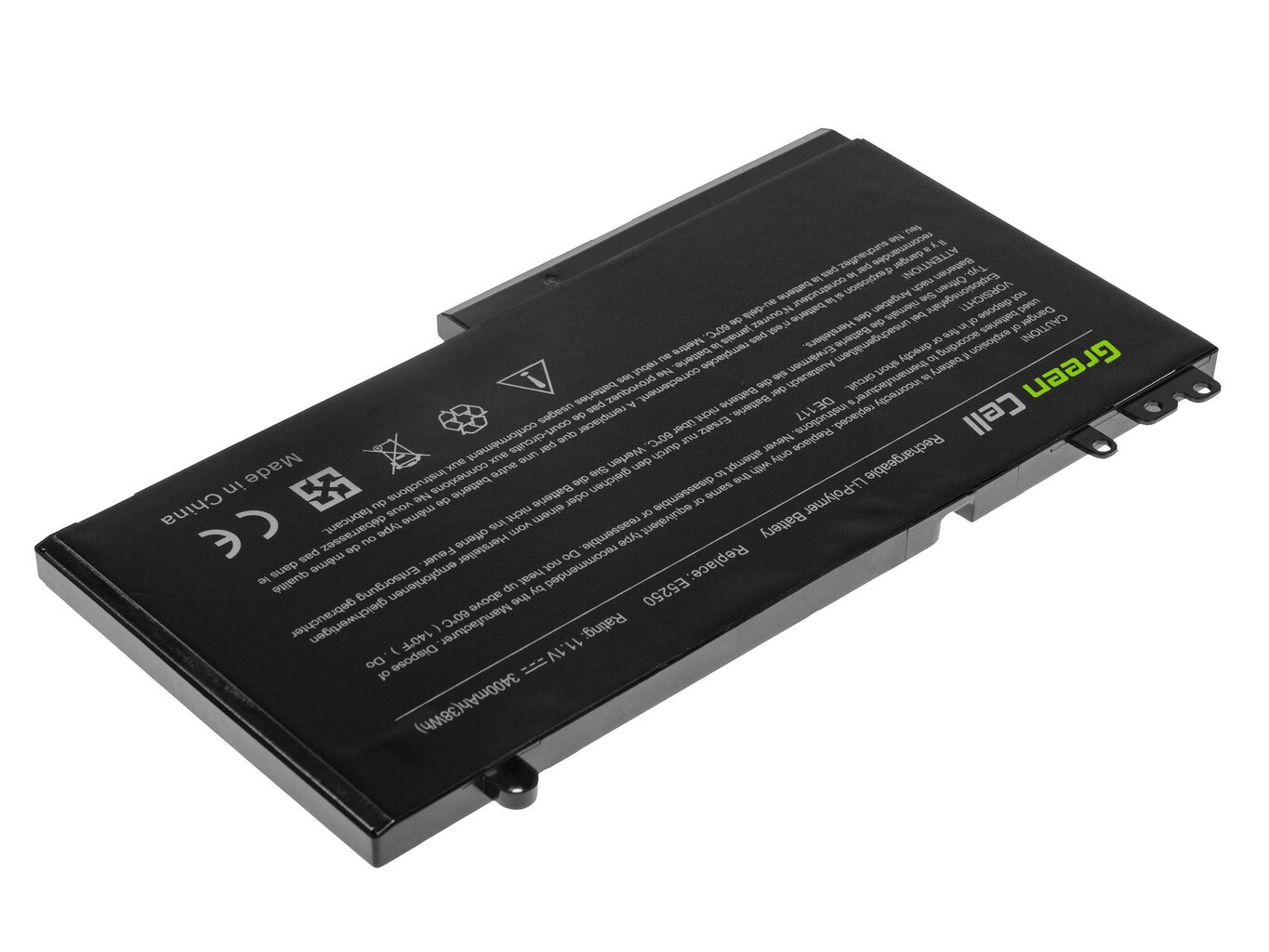 Sülearvuti aku Green Cell Laptop Battery for Dell Latitude 11 3150 3160 12 E5250 E5270 hind ja info | Sülearvuti akud | hansapost.ee