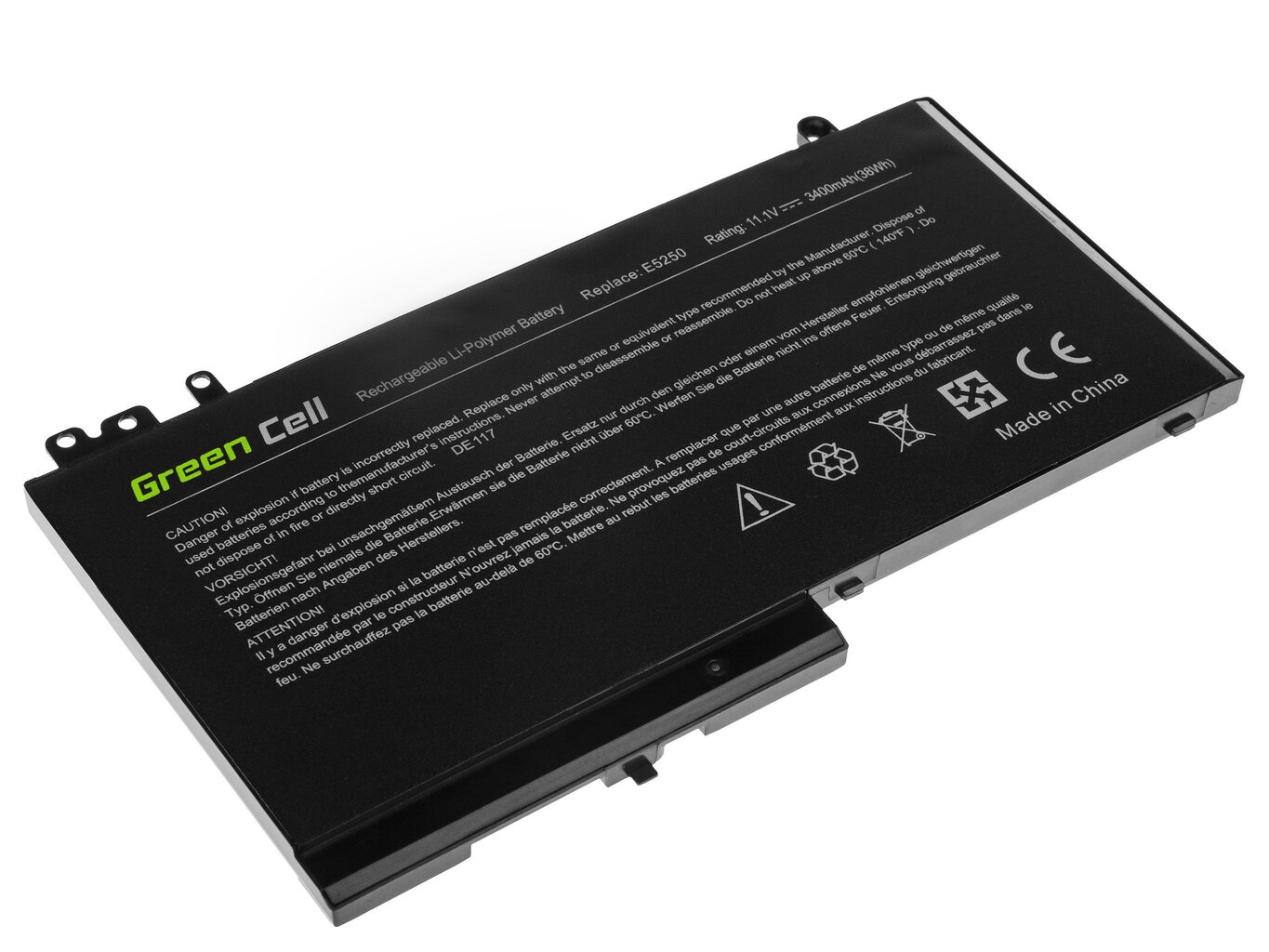 Sülearvuti aku Green Cell Laptop Battery for Dell Latitude 11 3150 3160 12 E5250 E5270 цена и информация | Sülearvuti akud | hansapost.ee