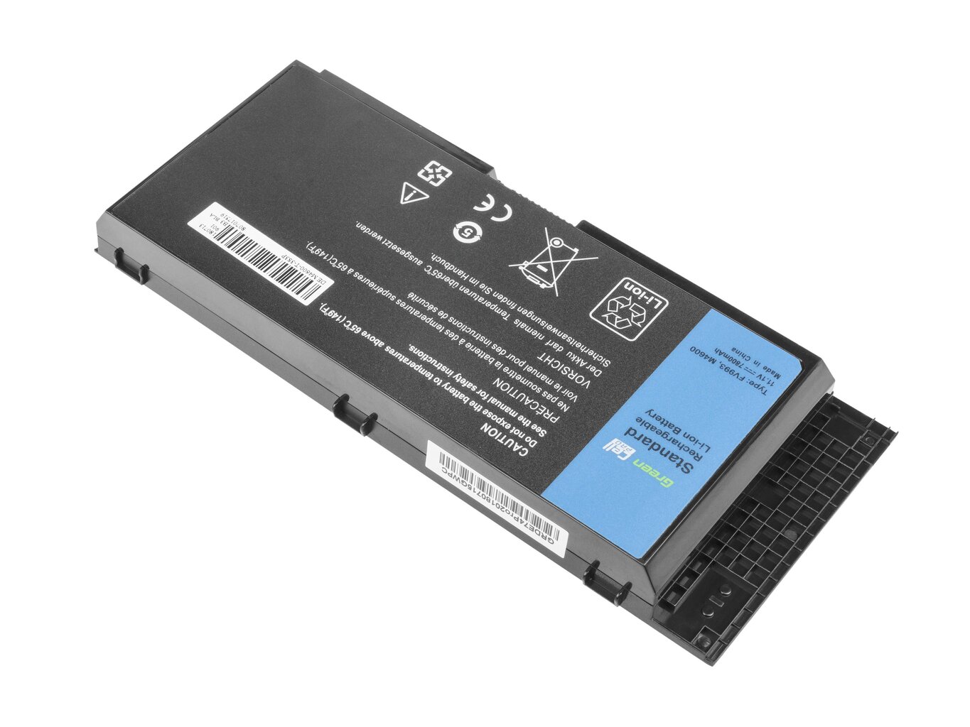 Green Cell PRO Laptop Battery FV993 for Dell Precision M4600 M4700 M4800 M6600 M6700 hind ja info | Sülearvuti akud | hansapost.ee