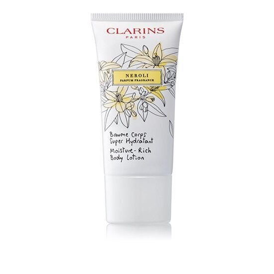 Niisutav ihupiim Clarins Moisture Rich Neroli 75 ml цена и информация | Kehakreemid, kehaõlid ja losjoonid | hansapost.ee