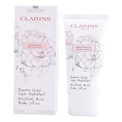 Niisutav ihupiim Clarins Moisture Rich Magnolia 75 ml hind ja info | Kehakreemid, kehaõlid ja losjoonid | hansapost.ee