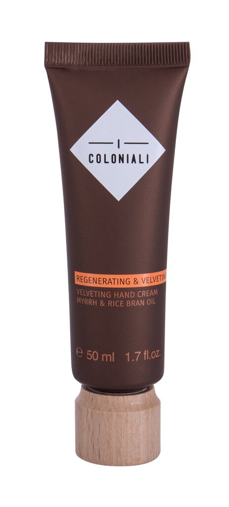 Kätekreem I Coloniali Regenerating Velveting 50 ml hind ja info | Kehakreemid, kehaõlid ja losjoonid | hansapost.ee