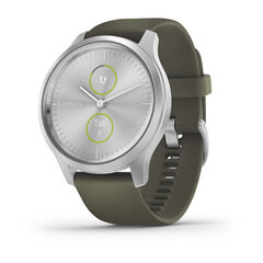 Смарт-часы Garmin vivomove Style S/E, silver/moss green цена и информация | Смарт-часы | hansapost.ee