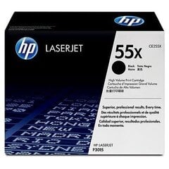 Tindikassett HP Laserjet CE255X, must, topeltpakk hind ja info | Laserprinteri toonerid | hansapost.ee