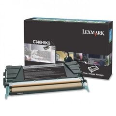 Printeri kassett Lexmark (C746H3KG) Corporate, must hind ja info | Lexmark Arvutid ja IT- tehnika | hansapost.ee