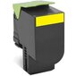 Lexmark 80C2HYE Cartridge, Yellow, 3000 цена и информация | Laserprinteri toonerid | hansapost.ee