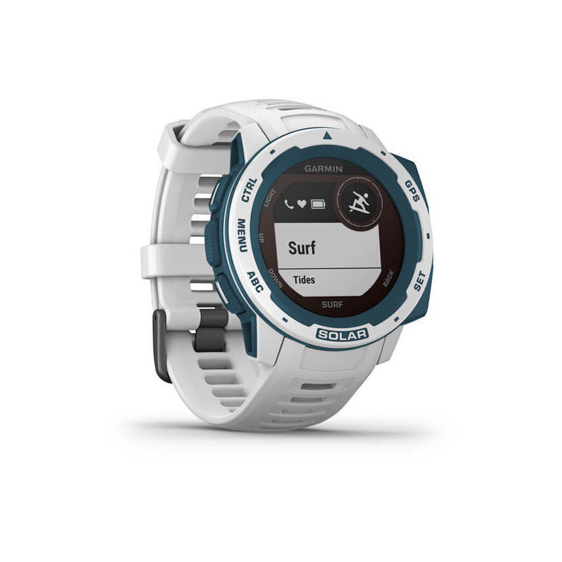 GPS-spordikell Garmin Instinct® Solar,Surf Edition white/blue : 010-02293-08 hind ja info | Nutikellad, laste nutikellad | hansapost.ee