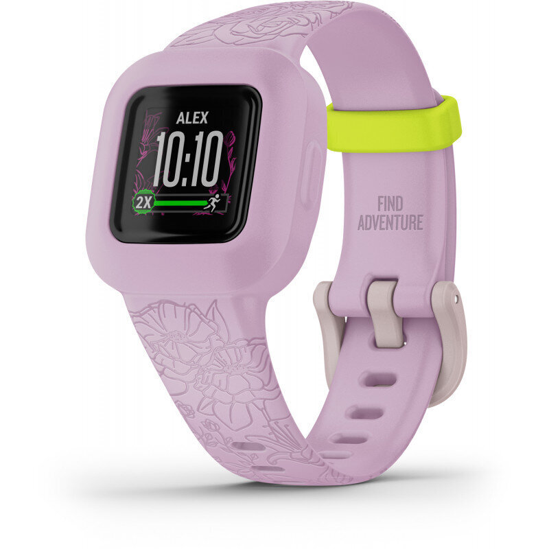 Garmin vívofit® jr. 3 Garmin Floral Pink hind ja info | Nutikellad, laste nutikellad | hansapost.ee