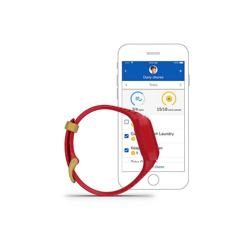 Garmin vívofit® jr. 3 Marvel Iron Man hind ja info | Nutikellad, laste nutikellad | hansapost.ee