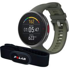 Polar Vantage V2 M/L + H10 пульсометр, зеленый цена и информация | Смарт-часы (smartwatch) | hansapost.ee