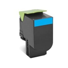 Lexmark 80C2SCE Cartridge, Cyan, 2000 pa hind ja info | Lexmark Arvutid ja IT- tehnika | hansapost.ee