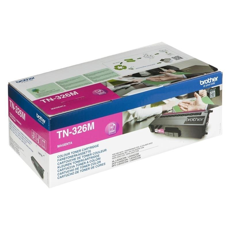 Tooner magenta Brother TN326BM, 3500 lk цена и информация | Laserprinteri toonerid | hansapost.ee