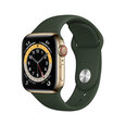 Nutikell Apple Watch Series 6 (40mm) GPS + LTE : Gold/Cyprus Green