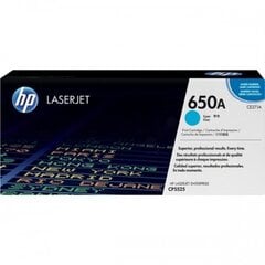 HP No.650A (CE271A), голубой картридж цена и информация | HP Картриджи для принтеров | hansapost.ee