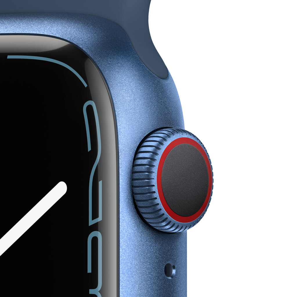 Nutikell Apple Watch Series 7 (41mm) GPS + LTE : Blu/Abyss Blue цена и информация | Nutikellad, laste nutikellad | hansapost.ee