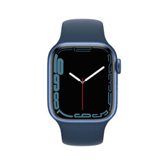 Смарт-часы Apple Watch Series 7 (GPS + Cellular LT, 41 мм) Blue Aluminium Case with Abyss Blue Sport Band цена и информация | Смарт-часы (smartwatch) | hansapost.ee